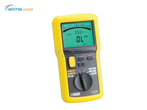 法國CA6523<a href='http://swschina.com/tongyi.html'>絕緣電阻</a>表
