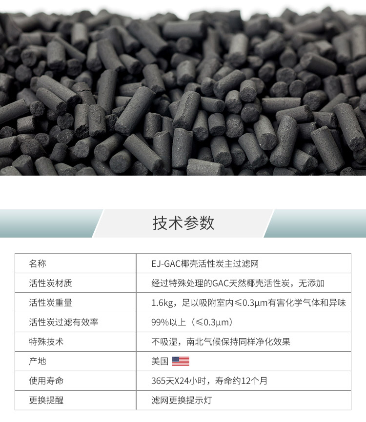 EJ-GAC椰殼活性炭主過(guò)濾網(wǎng)9
