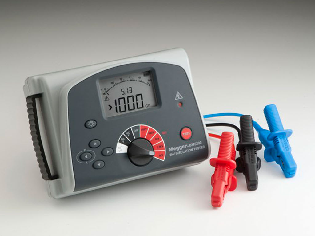 BM5200,megger,<a href='http://swschina.com/tongyi.html'>絕緣電阻</a>測試儀